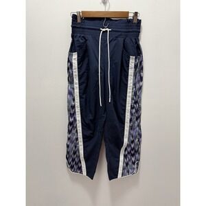 Free People Movement Navy Track Pants Side Stripe Women's XS Athletic Joggers